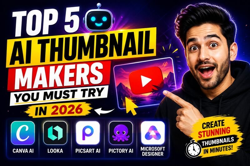 Free AI Tools That Make Your YouTube Thumbnails Look Like a Pro Made Them 🎨