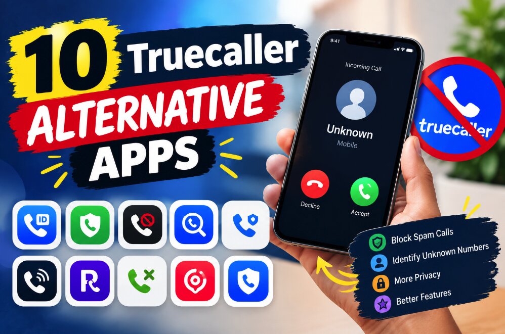 10 Truecaller Alternative Apps  |  Messenger, Caller ID, Spam Blocking — September 2026