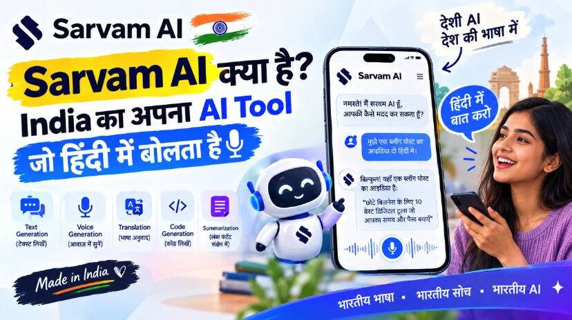 Sarvam AI क्या है — India का अपना AI जो Hindi में बोलता है