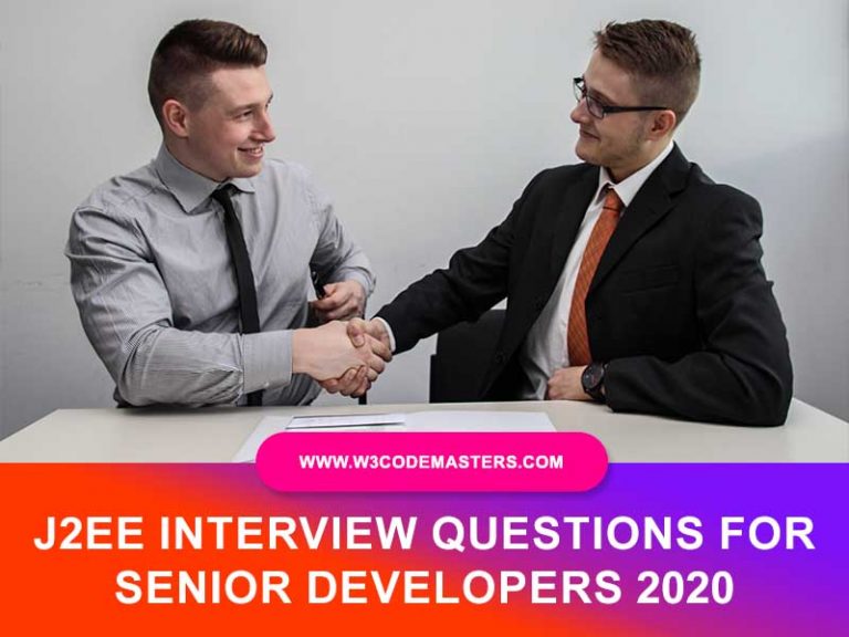 J2EE INTERVIEW QUESTIONS W3CODEMASTERS