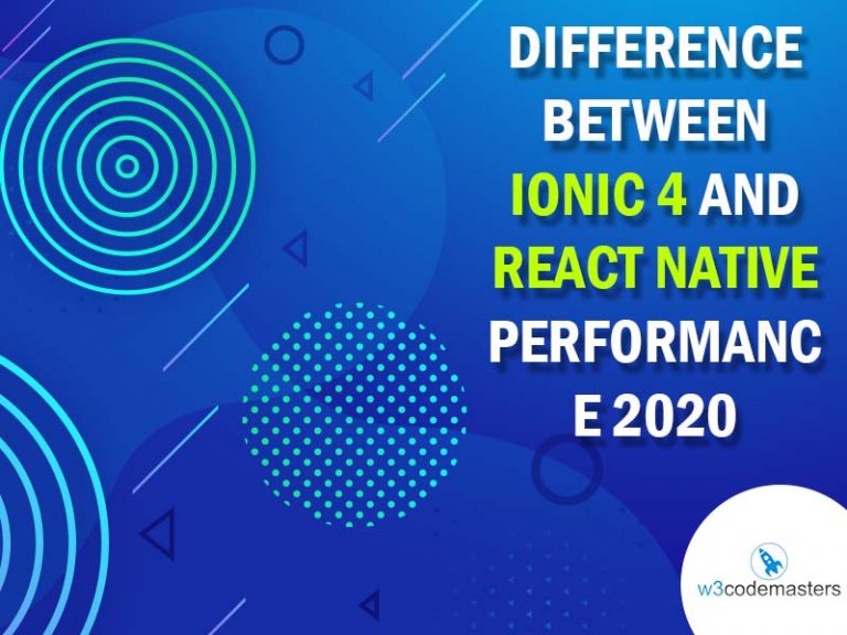 ionic4 vs react native