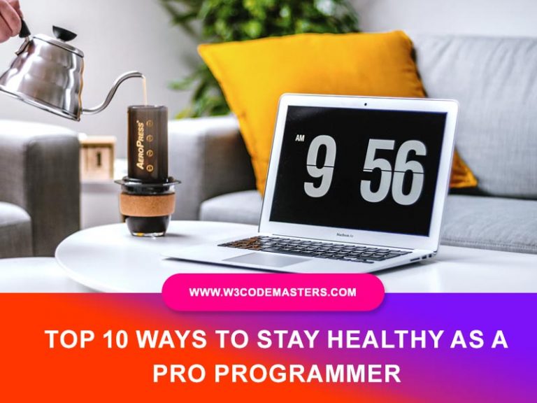 stay healthy as a programmer