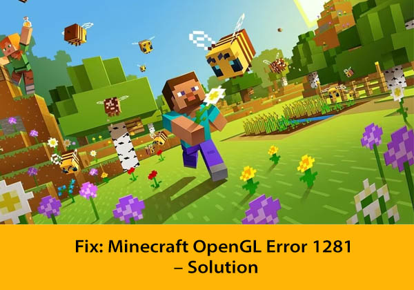 Minecraft OpenGL Error 1281 solution